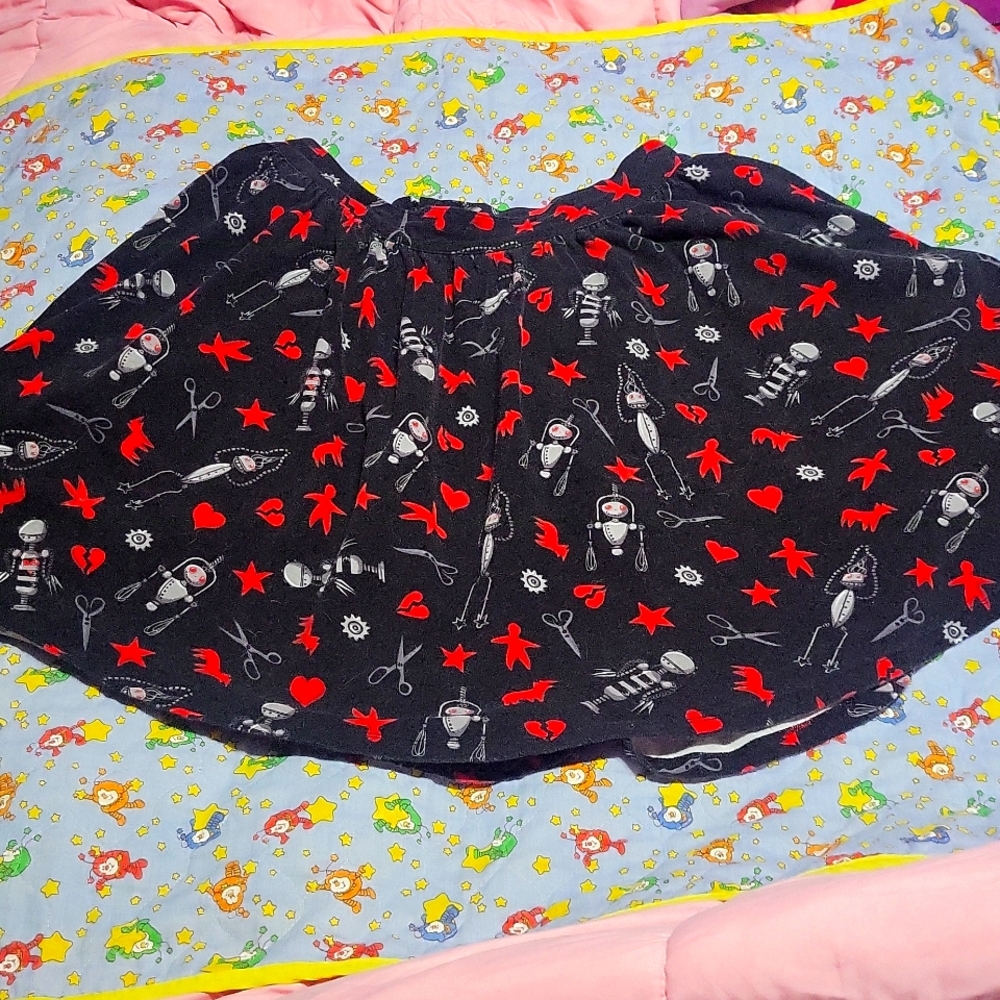 XL Micheline Pitt Edward Scissorhands Skirt-As Is